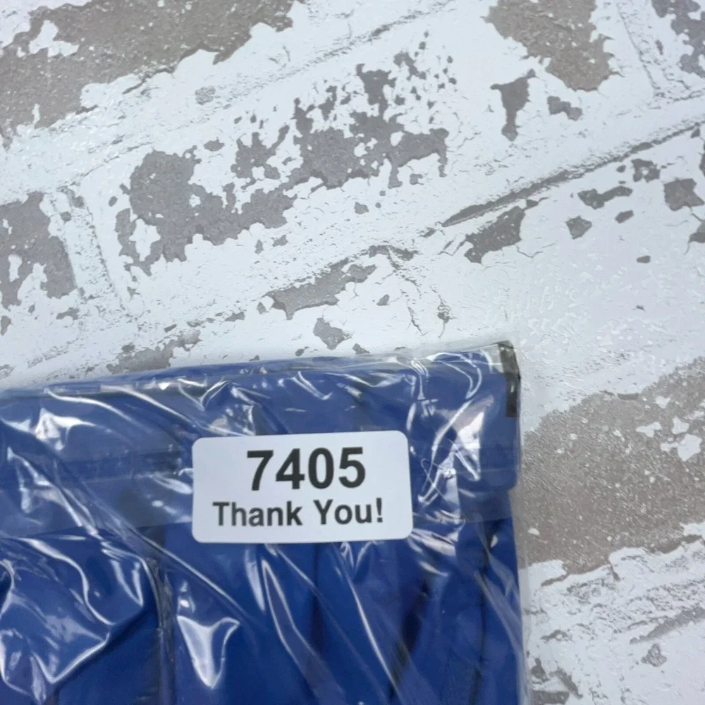 Champion Jacket Men Large Blue Windbreaker‎ Warm Up Track Suit Pull Over Golf *